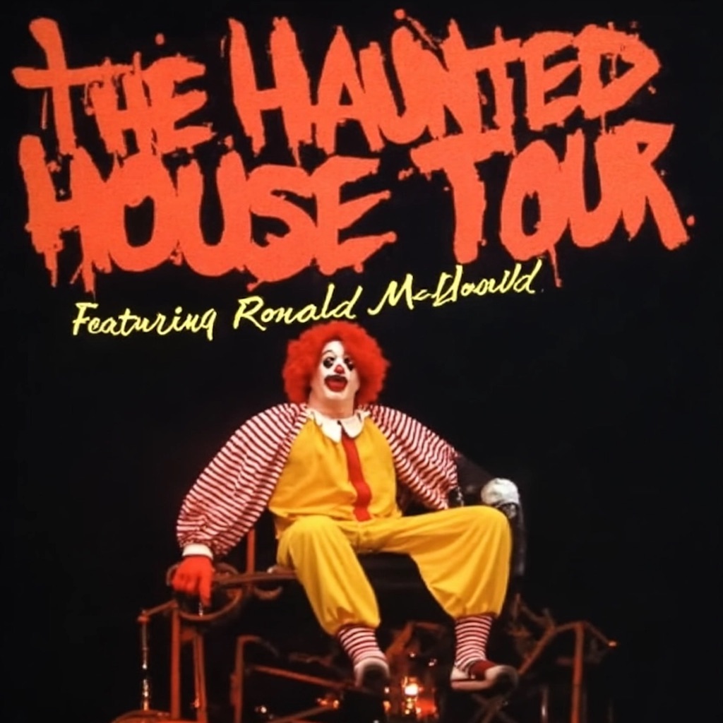 Limited Edition Haunted House Tour Poster